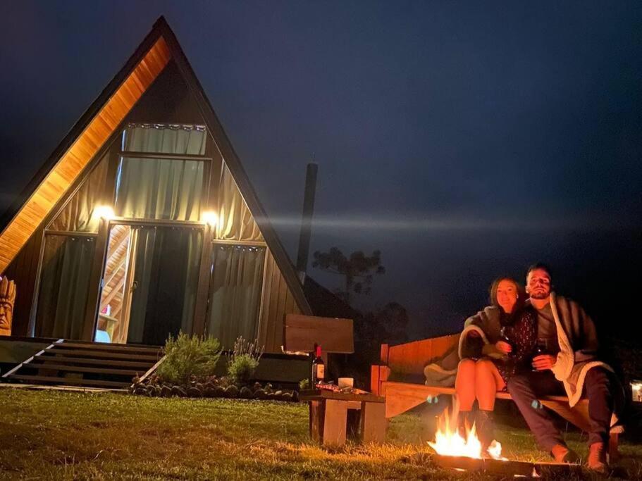 Pe Na Picada, Chale Em Urubici. Estilo E Conforto Em Uma Das Cidades Mais Frias Do Brasil! Exterior foto